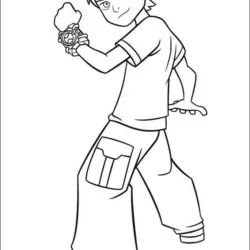 Ben 10 para imprimir e colorir