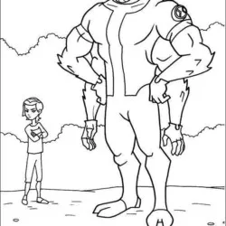 Ben 10 para imprimir e colorir
