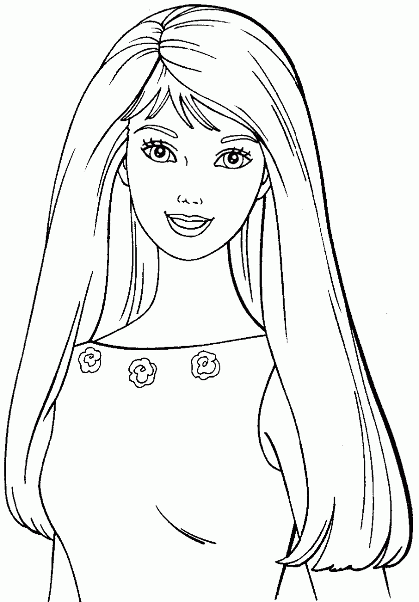 desenhos para colorir princesas barbie