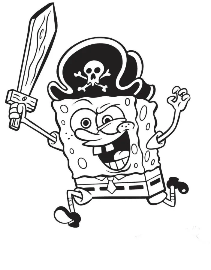 Bob esponja pirata
