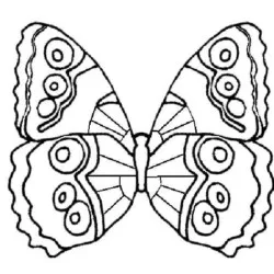Borboletas para imprimir e colorir