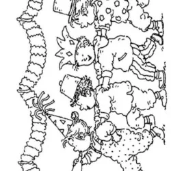 Carnaval para imprimir e colorir