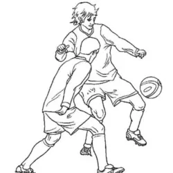 Futebol para imprimir e colorir