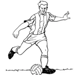 Futebol para imprimir e colorir