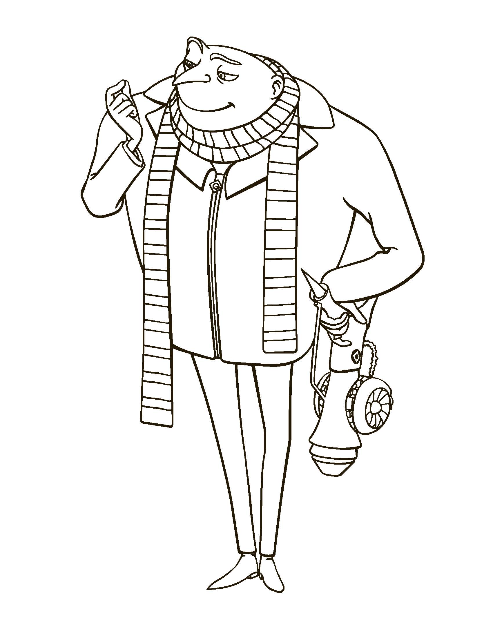 Desenho Minions Imprimir Pintar 02