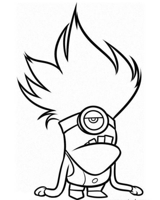 Desenho Minions Imprimir Pintar 12