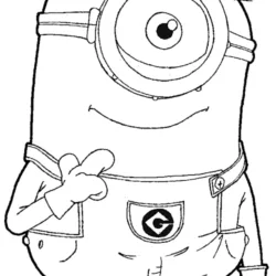 Meu Malvado Favorito para imprimir e colorir