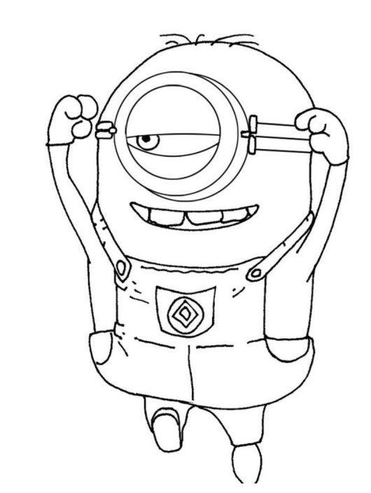 Desenho Minions Imprimir Pintar 20
