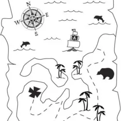 Piratas para imprimir e colorir