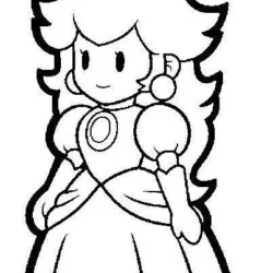 Mario para imprimir e colorir