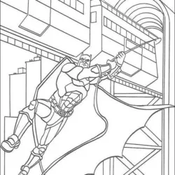 Batman para imprimir e colorir
