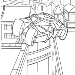 Batman para imprimir e colorir