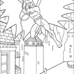 Batman para imprimir e colorir