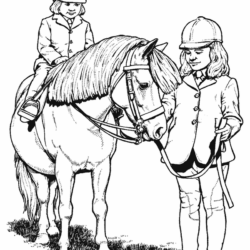 Desenhos de Cavalos para Colorir - Colorir.com