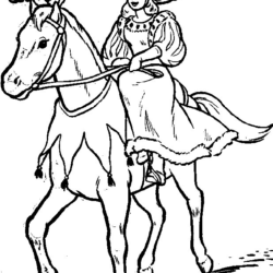 Desenho de Cavalos para Colorir - Colorir.com