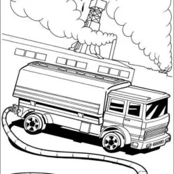 Hot Wheels para imprimir e colorir