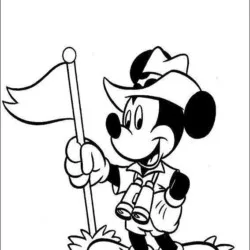 Mickey para imprimir e colorir