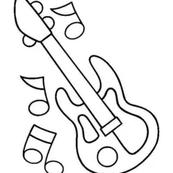 Musica para imprimir e colorir
