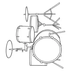 Musica para imprimir e colorir