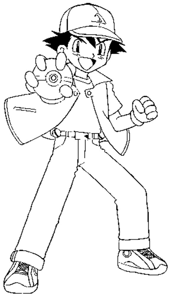 desenho de pokemon para colorir