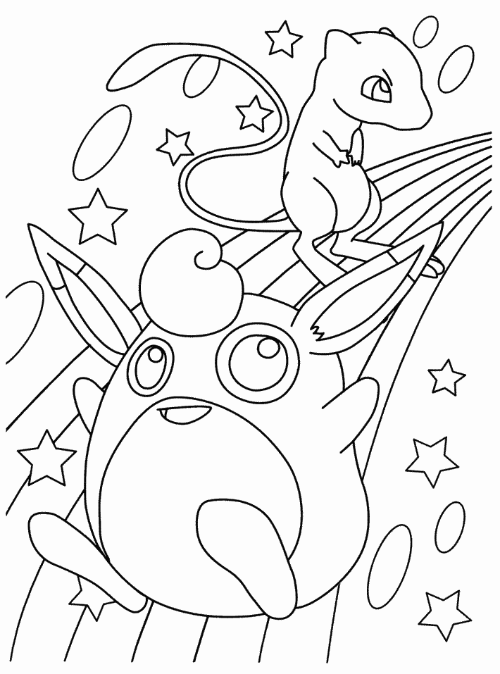 desenhos pokemons para colorir