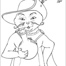Shrek para imprimir e colorir