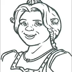 Shrek para imprimir e colorir