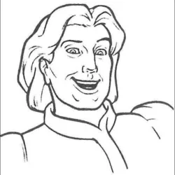 Shrek para imprimir e colorir
