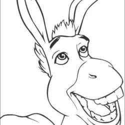 Shrek para imprimir e colorir