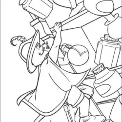 Shrek para imprimir e colorir
