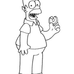 50+ Desenhos de Simpsons para imprimir e colorir - Dicas Práticas