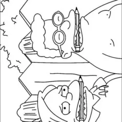 Simpsons para imprimir e colorir