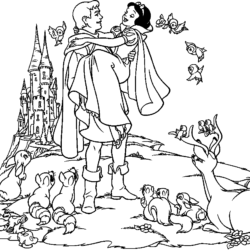 Branca de Neve: Desenhos para colorir – Desenhos para Colorir