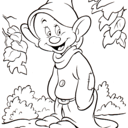 desenhos de Branca De Neve para colorir e pintar online – Desenhos