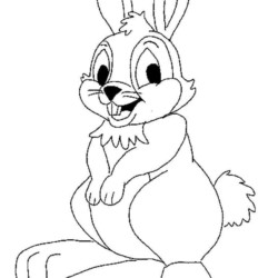 40 Desenhos de Coelhos para Colorir, Pintar e Imprimir - Online Cursos  Gratuitos