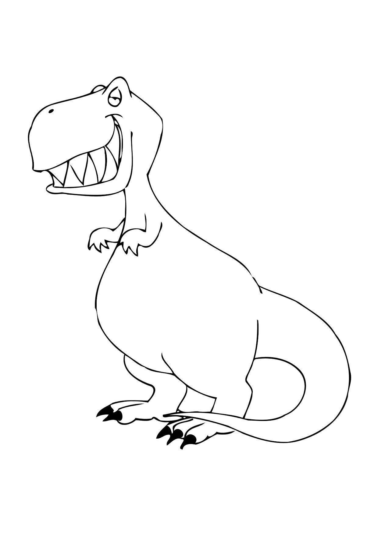 imagens de dinossauro para colorir