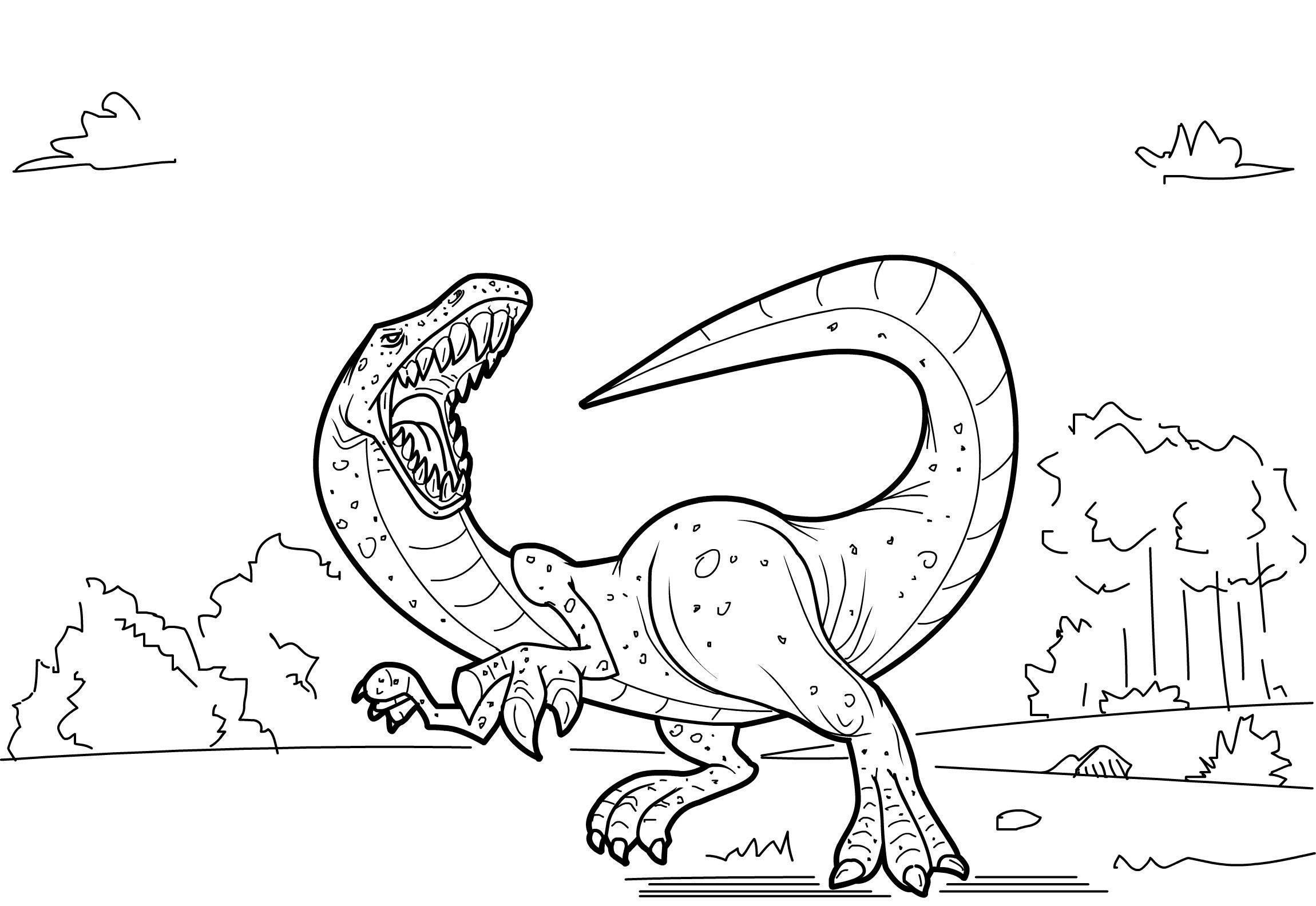 desenhos dinossauro para colorir