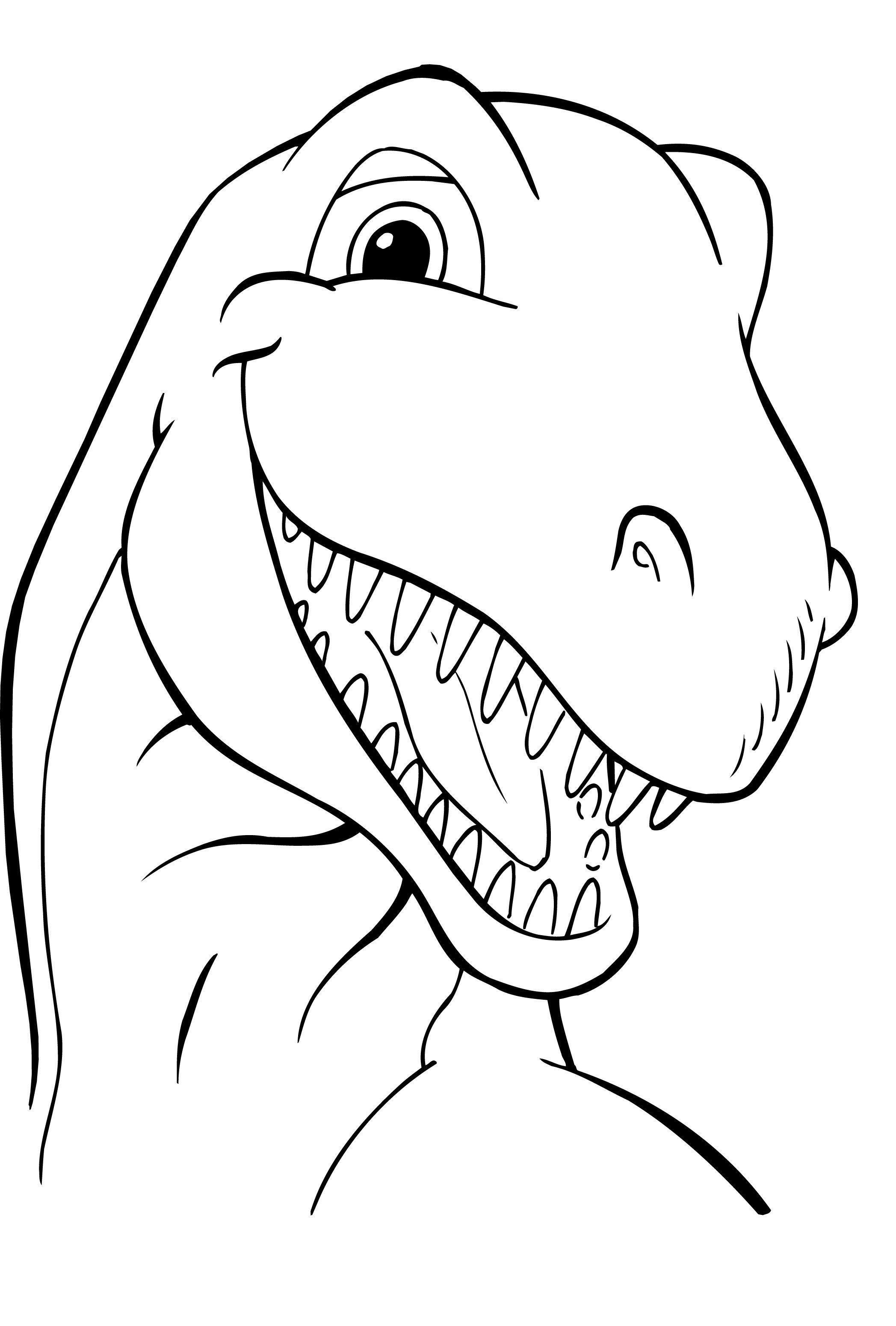 dinossauros desenho para colorir