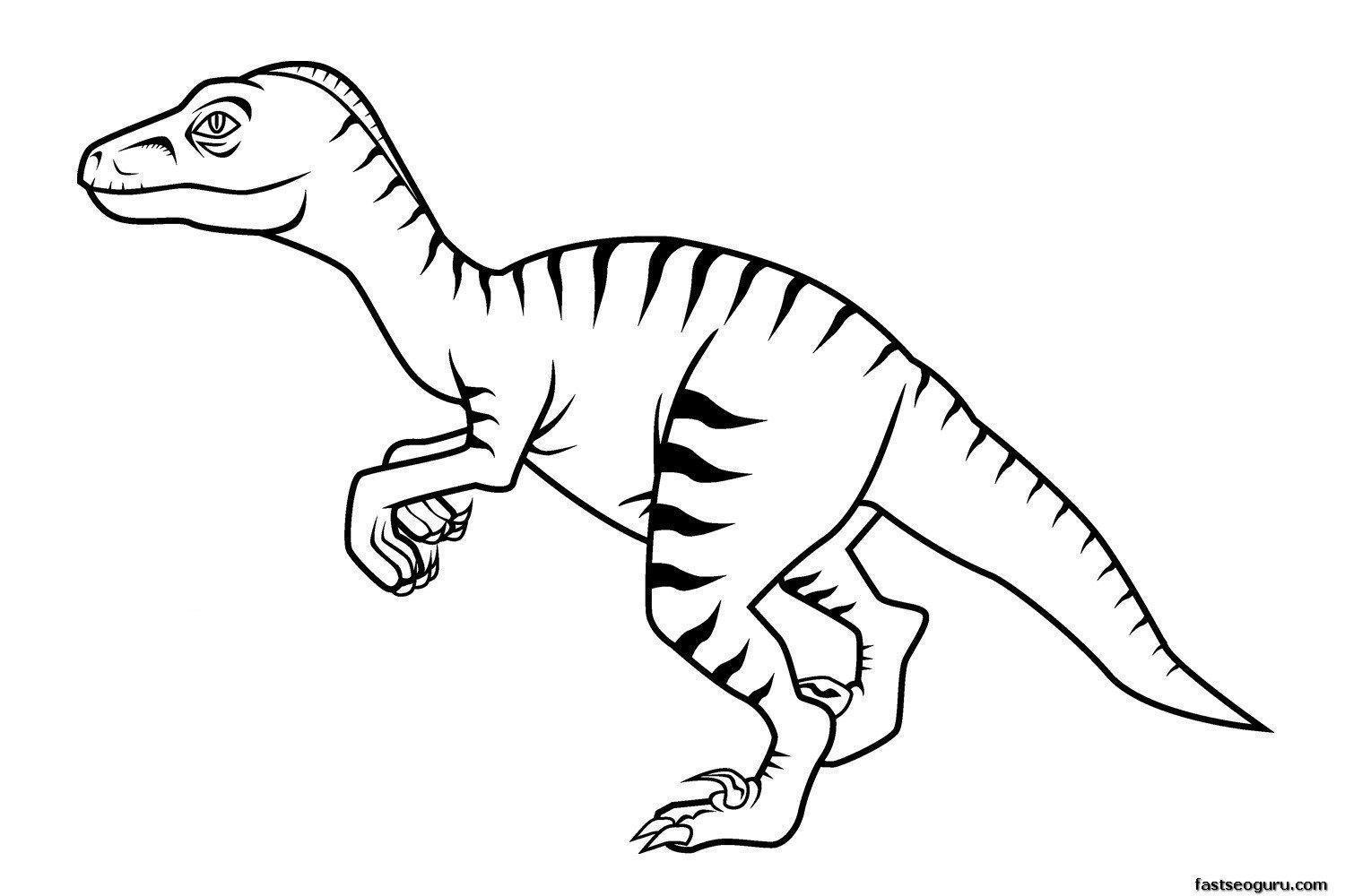 dinossauro para colorir e imprimir