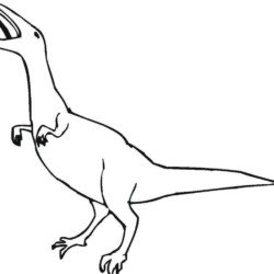 Desenhos de Dinossauros para Imprimir e Colorir