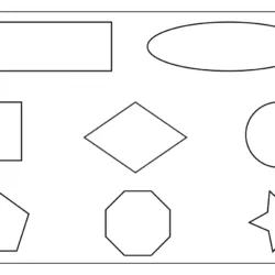 Formas para imprimir e colorir