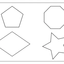 Formas para imprimir e colorir