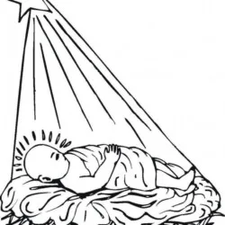 Jesus para imprimir e colorir