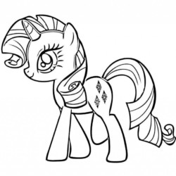 My Little Pony - Prancheta para colorir