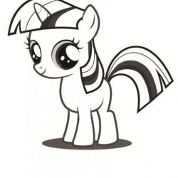 My Little Pony - Prancheta para colorir