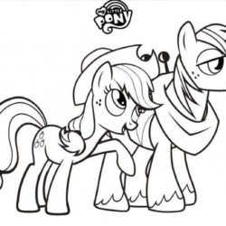 ▷ Desenhos de My Little Pony para colorir