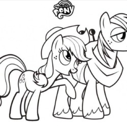 Desenho de Applejack My Little Pony para Colorir - Colorir.com