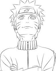 Naruto para colorir (todos os personagens)