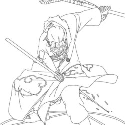 Desenho do Naruto para Colorir: 52 Modelos para Imprimir Grátis