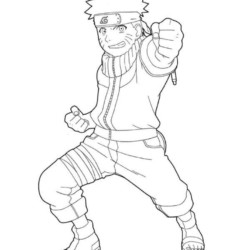 Naruto para colorir (todos os personagens)